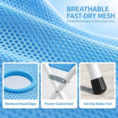 Grooming Hammock for Pets, Foldable Mesh Stand, Easy Nail Trimming & Bathing, Ideal for Dogs & Cats, Convenient One-Person Job